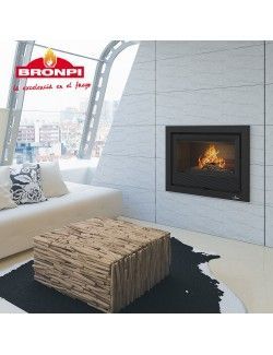Paris 55 chimenea de leña insertable - ESANGAR ✔ 2