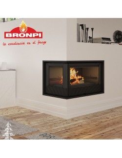Paris 90 EI - Chimenea de Leña Insertable - ESANGAR ✔ 2